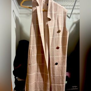 A sleeveless cardigan!